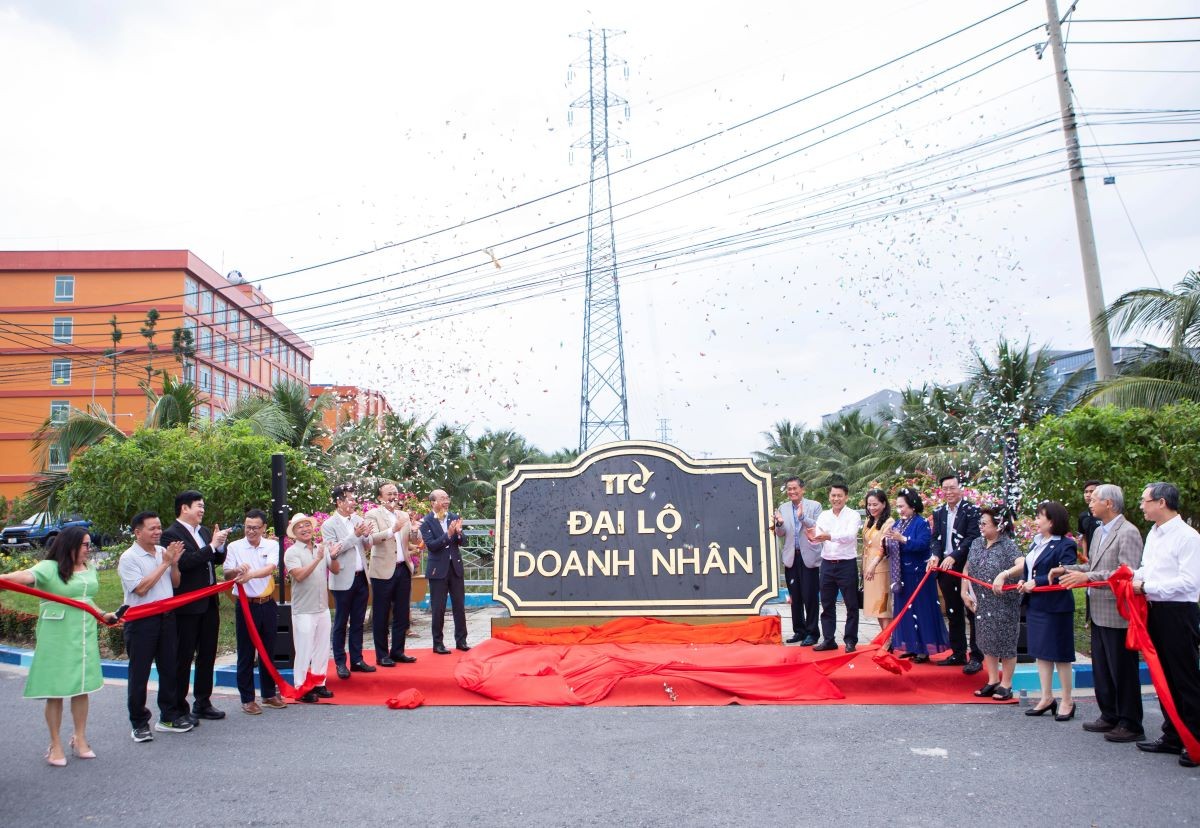 Khánh thành Đại lộ Doanh nhân tại KCN Thành Thành Công