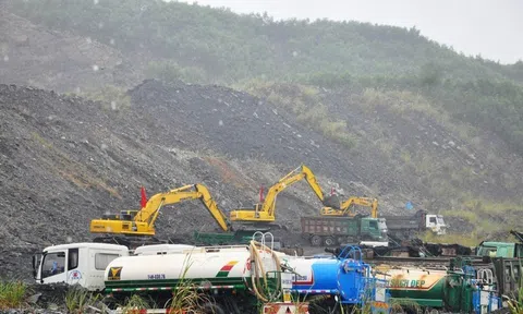 TKV khởi động khai thác, thu hồi đất đá thải mỏ phục vụ san lấp