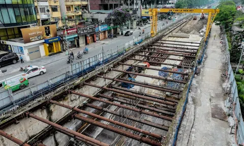 Robot đào hầm tuyến đường sắt Nhổn - Ga Hà Nội sẽ vận hành trong năm 2024