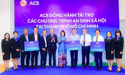 ACB đồng hành cùng UBND Thành phố Hồ Chí Minh trong các chương trình an sinh xã hội