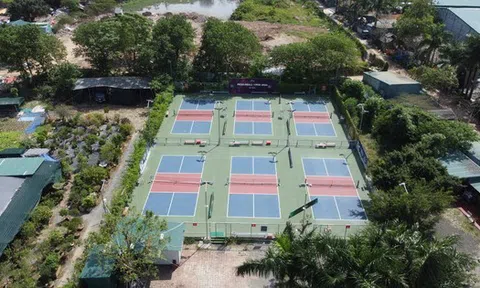 Cận cảnh đất dự án, đất nông nghiệp ‘biến hoá’ thành sân pickleball