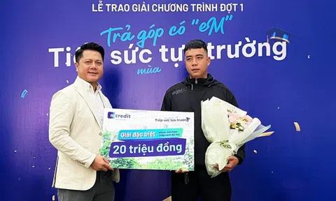 Mcredit tiếp sức tài chính và trao tặng các khoản tiết kiệm với tổng giá trị 200 triệu đồng