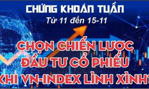 Chứng khoán tuần tới (từ 11 đến 15-11): Chọn chiến lược đầu tư cổ phiếu khi VN-Index lình xình?