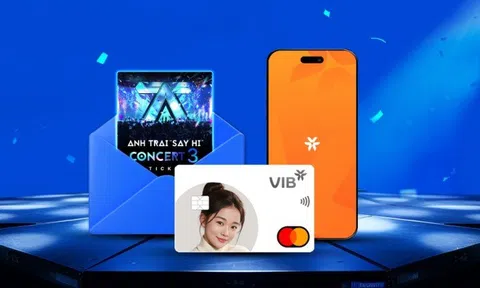 VIB tặng vé concert 'Anh trai say hi' cho khách mở thẻ tín dụng