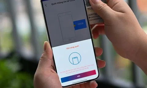 Ngân hàng lưu ý cách quét CCCD gắn chip để xác thực sinh trắc học thành công