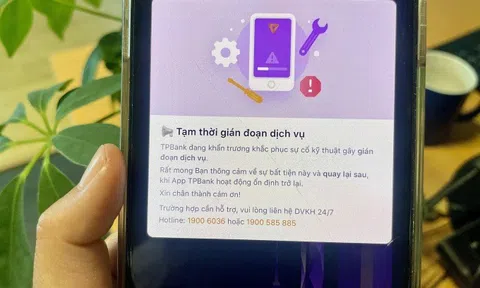 Hệ thống giao dịch TPBank gặp sự cố