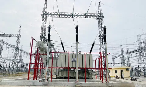 Đóng điện dự án trạm biến áp 220kV nối cấp trong trạm biến áp 500kV Phố Nối