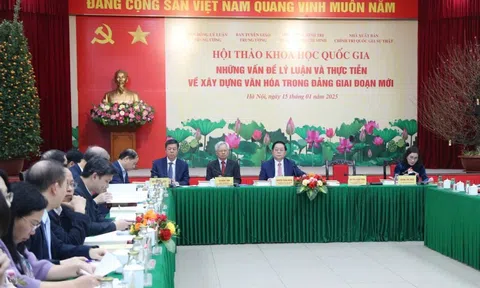 Những nhiệm vụ trọng tâm xây dựng văn hóa trong Đảng giai đoạn mới