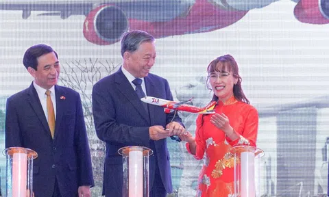 Trước sự chứng kiến của Tổng Bí thư, Vietjet công bố một việc có ý nghĩa với địa điểm tổ chức APEC 2027