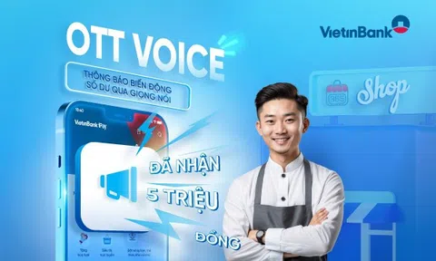 VietinBank iPay Mobile chính thức ra mắt tính năng OTT Voice