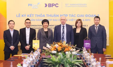 PVcomBank và BPC kỷ niệm 10 năm hợp tác: Định hình tương lai ngành ngân hàng Việt Nam