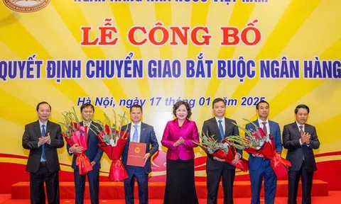 Từ 19/5, ngân hàng nhận chuyển giao bắt buộc sẽ được nới room ngoại lên 49%