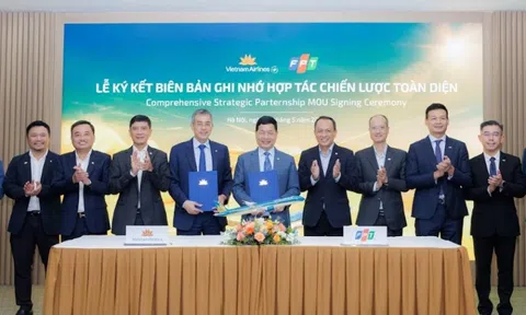 FPT "bắt tay" hãng hàng không Quốc gia Việt Nam triển khai loạt giải pháp công nghệ tiên tiến AI, Blockchain, Big Data