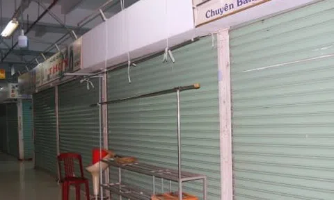 Sợ bị kiểm tra, hàng trăm ki-ốt ở chợ Buôn Ma Thuột đồng loạt đóng cửa