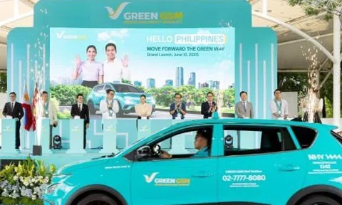 Xanh SM trở thành thương hiệu taxi điện đầu tiên tại Philippines