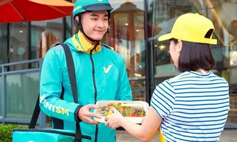 Xanh SM chính thức giao đồ ăn