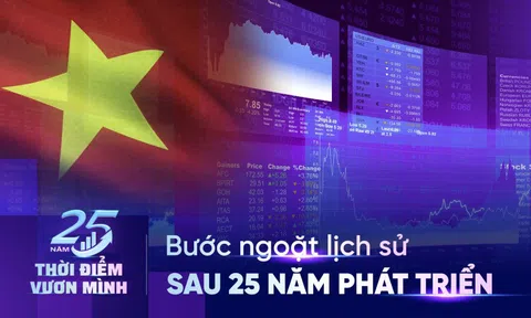 Bước ngoặt lịch sử của TTCK Việt Nam sau 25 năm phát triển