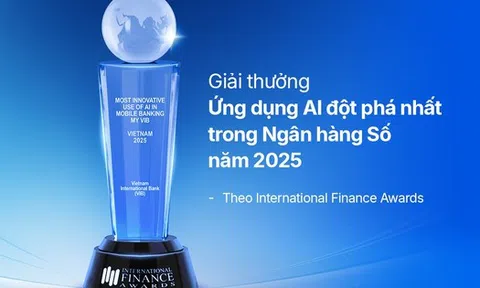 MyVIB được vinh danh là “Ứng dụng AI đột phá nhất trong Ngân hàng Số năm 2025”