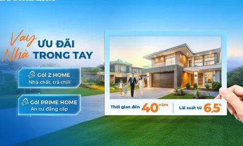 Mở rộng cánh cửa an cư cùng Sacombank: Lãi suất hấp dẫn, miễn trả gốc đến 5 năm