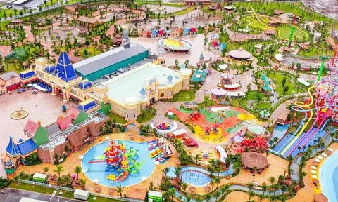 Vingroup chính thức khai trương công viên và vườn thú lớn nhất miền Bắc, giảm 20% vé vào cửa trong tuần đầu tiên