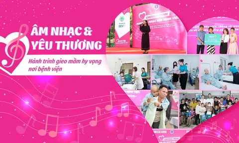 Âm nhạc và yêu thương: Hành trình gieo mầm hy vọng nơi bệnh viện