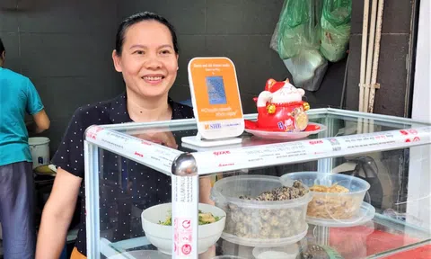 Tiểu thương vững bước số hóa cùng giải pháp ngân hàng