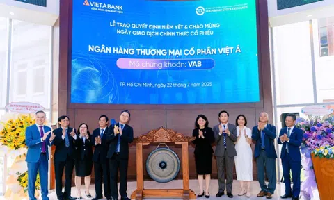 Cổ phiếu VAB chính thức giao dịch trên sàn HOSE từ ngày 22/7/2025