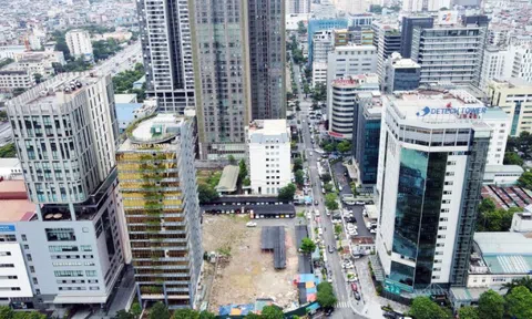 Cận cảnh khu 'đất vàng' vừa được Hà Nội chuyển mục đích xây cao ốc