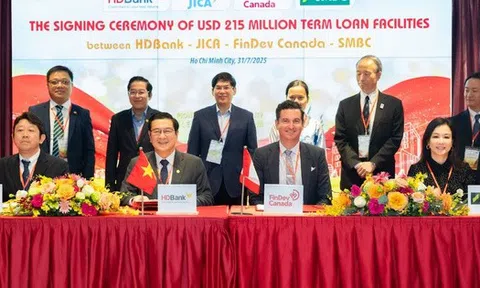 HDBank ký kết khoản vay hợp vốn 215 triệu USD với ba định chế tài chính hàng đầu quốc tế