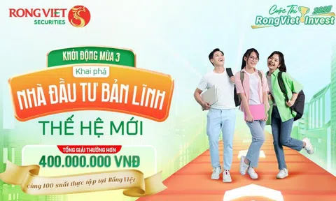 Khai phá bản lĩnh sinh viên cùng cuộc thi đầu tư RongViet Invest 2025