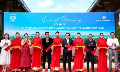CaraWorld khai trương tổ hợp ẩm thực và siêu thị