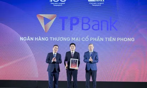 TPBank được vinh danh trong nhóm ngân hàng tư nhân nộp ngân sách nhiều nhất Việt Nam