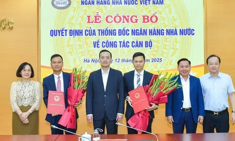 Thống đốc bổ nhiệm 2 Phó Chánh Thanh tra Ngân hàng Nhà nước