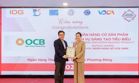 Lần thứ 5 liên tiếp OCB nằm trong danh sách ngân hàng Việt Nam tiêu biểu