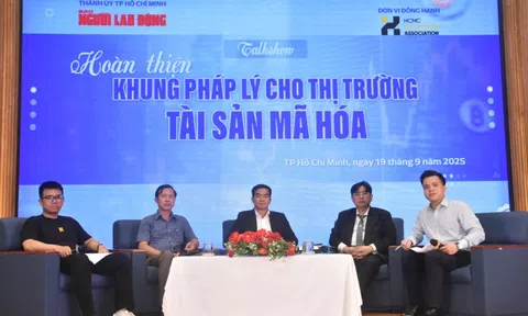 Báo Người Lao Động tổ chức talkshow "Hoàn thiện khung pháp lý cho thị trường tài sản mã hóa"