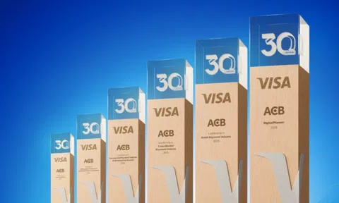 ACB tiếp tục dẫn đầu thị phần thẻ Visa 2025 và bước nhảy sáng tạo về thanh toán số