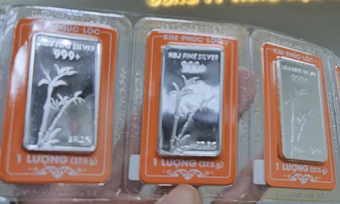 Giá bạc hôm nay 29-10: "Quay xe" tăng rất mạnh