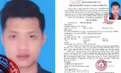 Khởi tố, truy nã Ngô Văn Phương sinh năm 1999