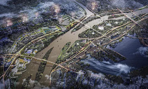 Đèo Cả muốn khởi công đại lộ - cảnh quan sông Hồng từ quý I/2026