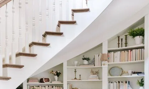 Những ý tưởng biến gầm cầu thang thành không gian sinh hoạt đáng mơ ước