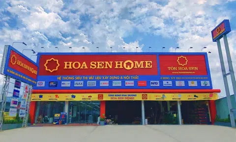 Hoa Sen lập công ty nghìn tỷ nắm vốn chuỗi cửa hàng vật liệu xây dựng