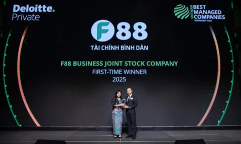 F88 được Deloitte vinh danh “Vietnam Best Managed Companies 2025”