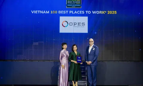 OPES lọt Top 5 nơi làm việc tốt nhất Việt Nam ngành bảo hiểm