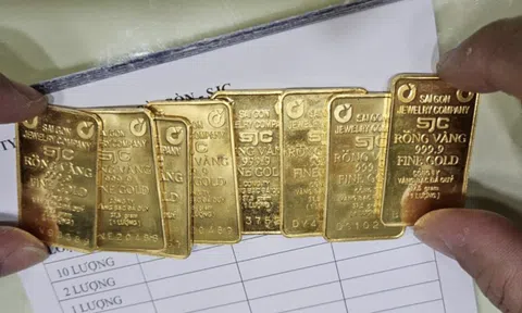Sáng 22-11, giá vàng miếng SJC, vàng nhẫn cùng đi lên
