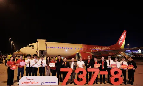 Vietjet tiếp nhận tàu bay Boeing đầu tiên, đẩy mạnh đồng bộ đội bay tại Thái Lan