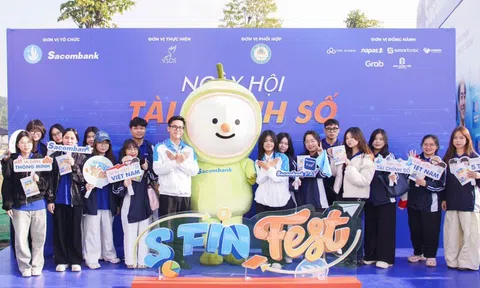 Sacombank cùng thế hệ trẻ lan toả tinh thần “Tài chính thông minh – tương lai bứt phá” qua S-Finfest 2025