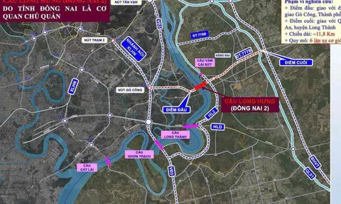 Chấp thuận nhà đầu tư đề xuất dự án cầu Đồng Nai 2 nối TPHCM