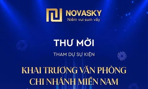 NOVASKY sắp khai trương văn phòng bán hàng chi nhánh miền Nam