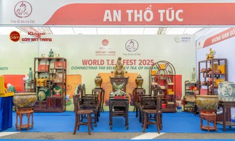 An Thổ Túc khẳng định vị thế trà và gốm sứ Việt tại Lễ hội Trà Quốc tế - World Tea Fest 2025