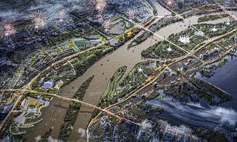 Quá khủng: Dự án đại lộ ven sông Hồng có vốn đầu tư 855.000 tỷ đồng, metro đi ngầm dọc bờ sông và có chung cư cao tầng